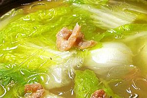 (1)海米白菜汤