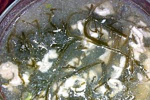 (1)肉丝海带汤