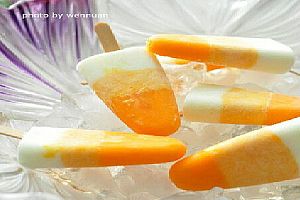 芒果酸奶棒冰