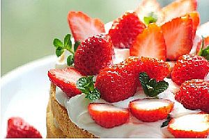 (组图)草莓奶油蛋糕